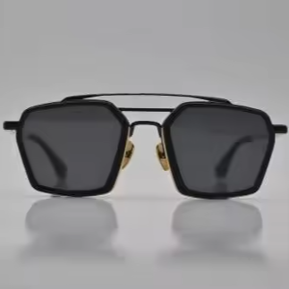 KingPin™  Premium Black and Gold Sunglasses