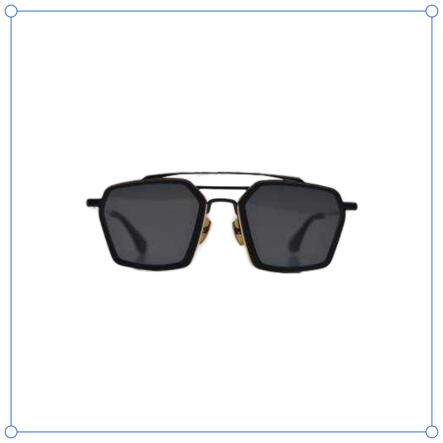 KingPin™  Premium Black and Gold Sunglasses